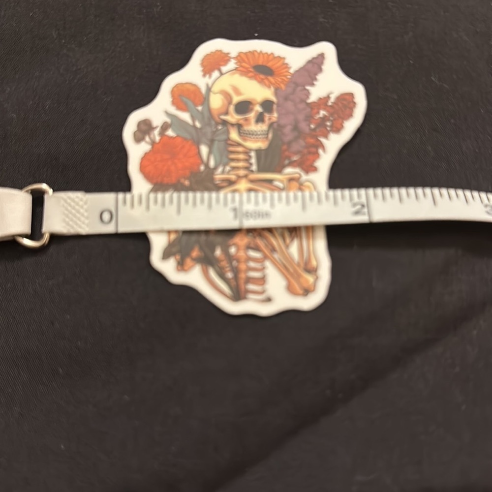 Floral skull stickers/decals. - Picture 6 of 6